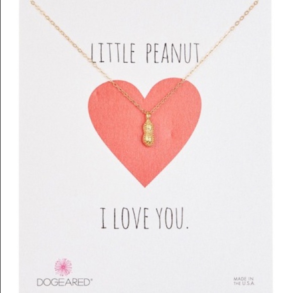 Dogeared charm necklace.